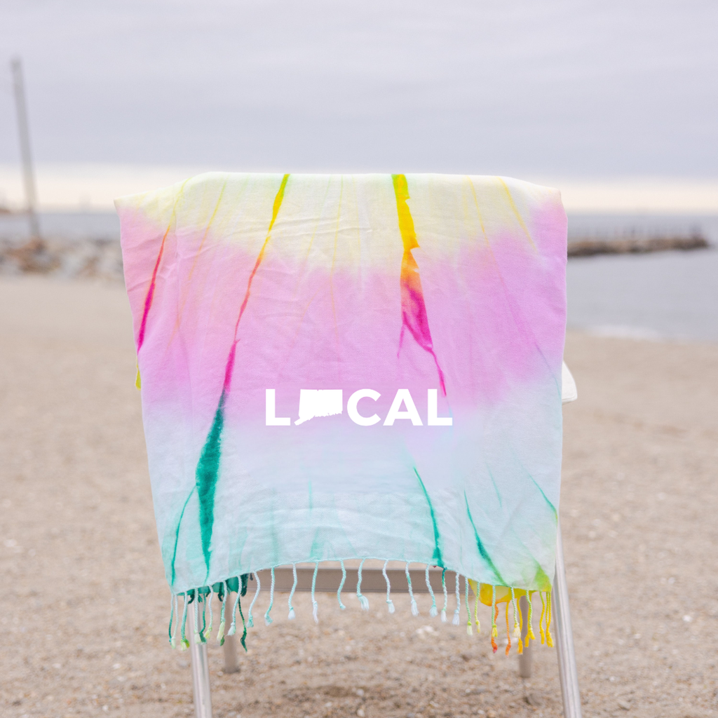 Local Tie Dye Turkish Towel – The Two Oh Three