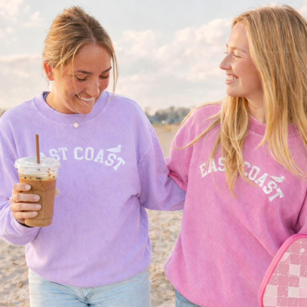 Corded East Coast Crewneck – The Two Oh Three