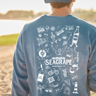 203 X Seagrape Doodle Crewneck