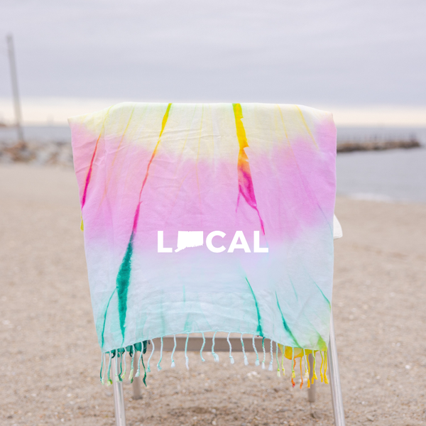 Local Tie Dye Turkish Towel – The Two Oh Three