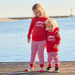 Home for the Holidays Kids PJ Set