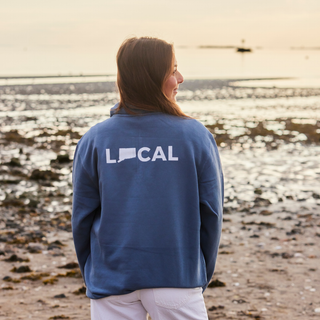 Vintage-Washed CT Local Quarterzip