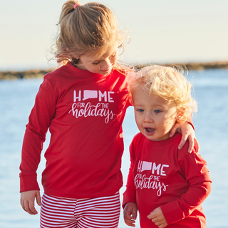 Home for the Holidays Kids PJ Set