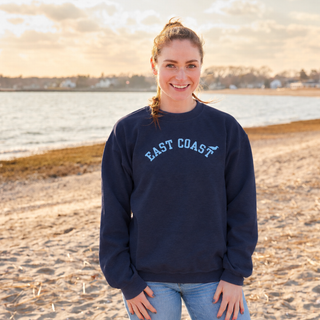 Classic East Coast Navy Crewneck