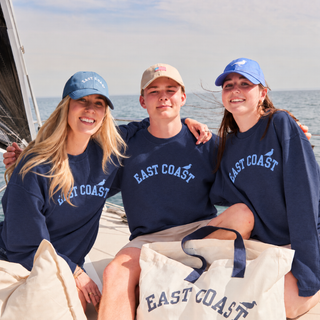Classic East Coast Navy Crewneck