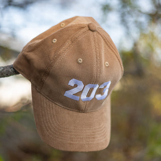 The 203's Corduroy Embroidered Baseball Cap