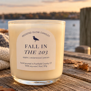 Fall In The 203 Candle