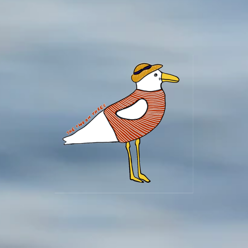 Summer CT Seagull Stickers