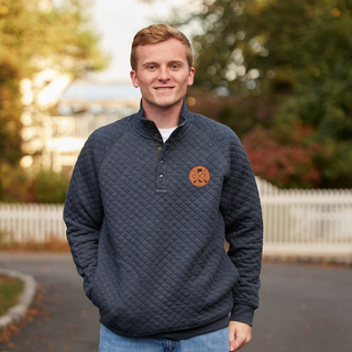 Quilted Connecticut Pullover Fleece