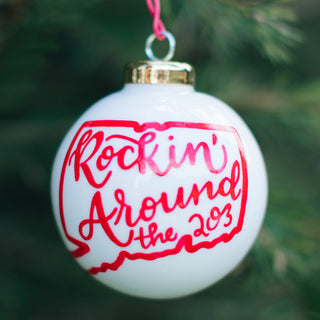 Rockin' Around The 203 Ornament - The Two Oh Three